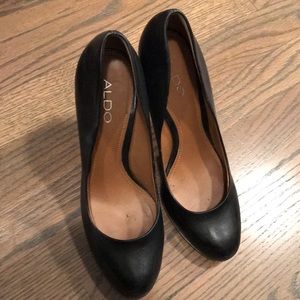 Black Aldo Pumps